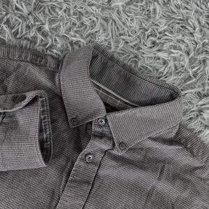 Jos. A Bank Reserve Large Gray Birdseye Traditional Fit L/S Button Down Shirt